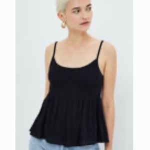 PACsun NWT LA Hearts Smocked Tie Back tank Small